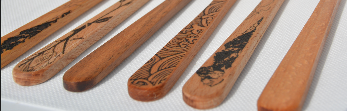 Brosse à dents artisanale en bois à tête rechargeable